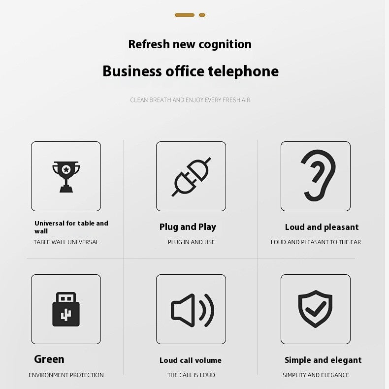 Digital Wireless DECT Phone for Home & Office by Creative Vault Marketplace