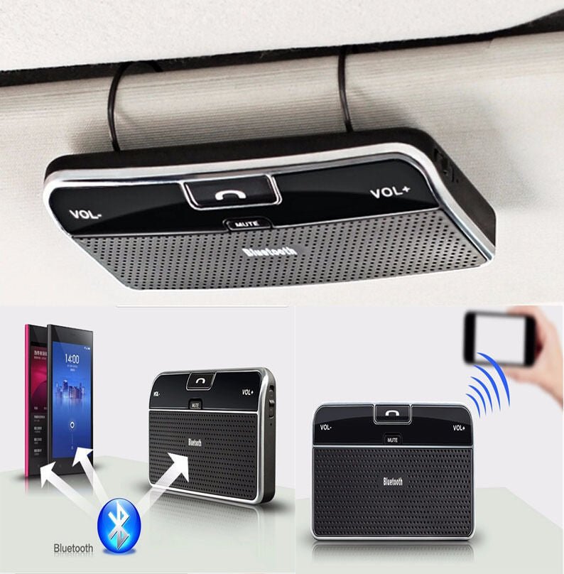 Bluetooth Hands-Free Car Kit with Speakerphone & Car Charger by Creative Vault Marketplace