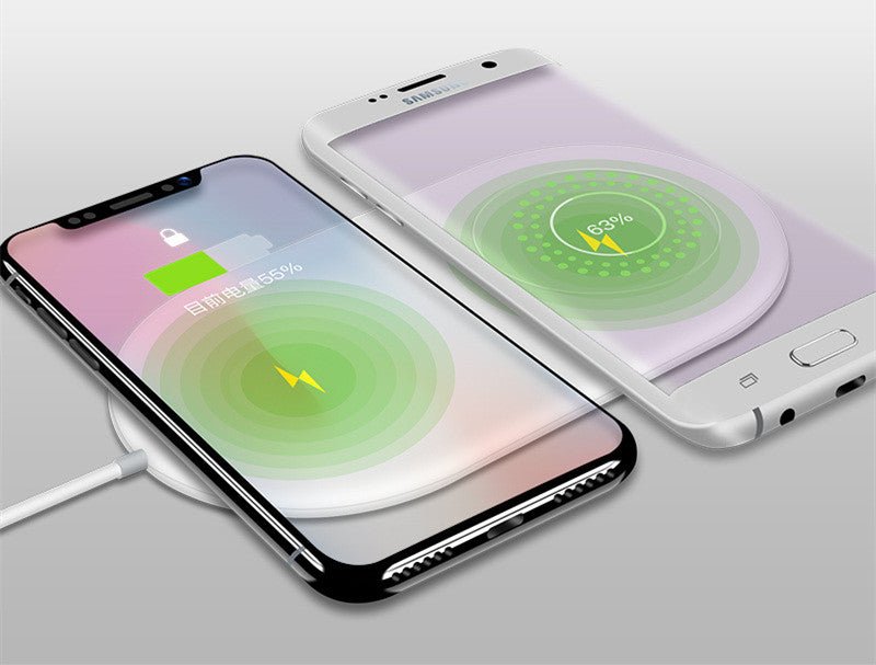 Mobile Phone Dual-charge Wireless Charger Supports Fast Charging Of Two Mobile Phones Wireless Charger by Creative Vault Marketplace