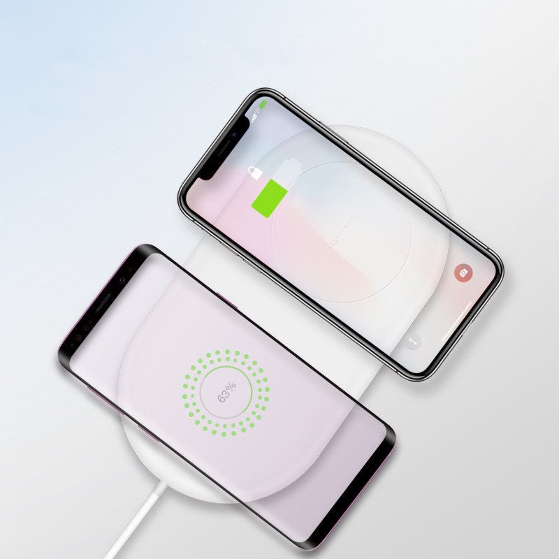 Mobile Phone Dual-charge Wireless Charger Supports Fast Charging Of Two Mobile Phones Wireless Charger by Creative Vault Marketplace