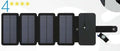 Portable Folding Solar Panel Charger for Camping, Hiking & Travel by Creative Vault Marketplace