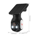 Solar-Powered Wireless Security Camera with HD Night Vision by Creative Vault Marketplace