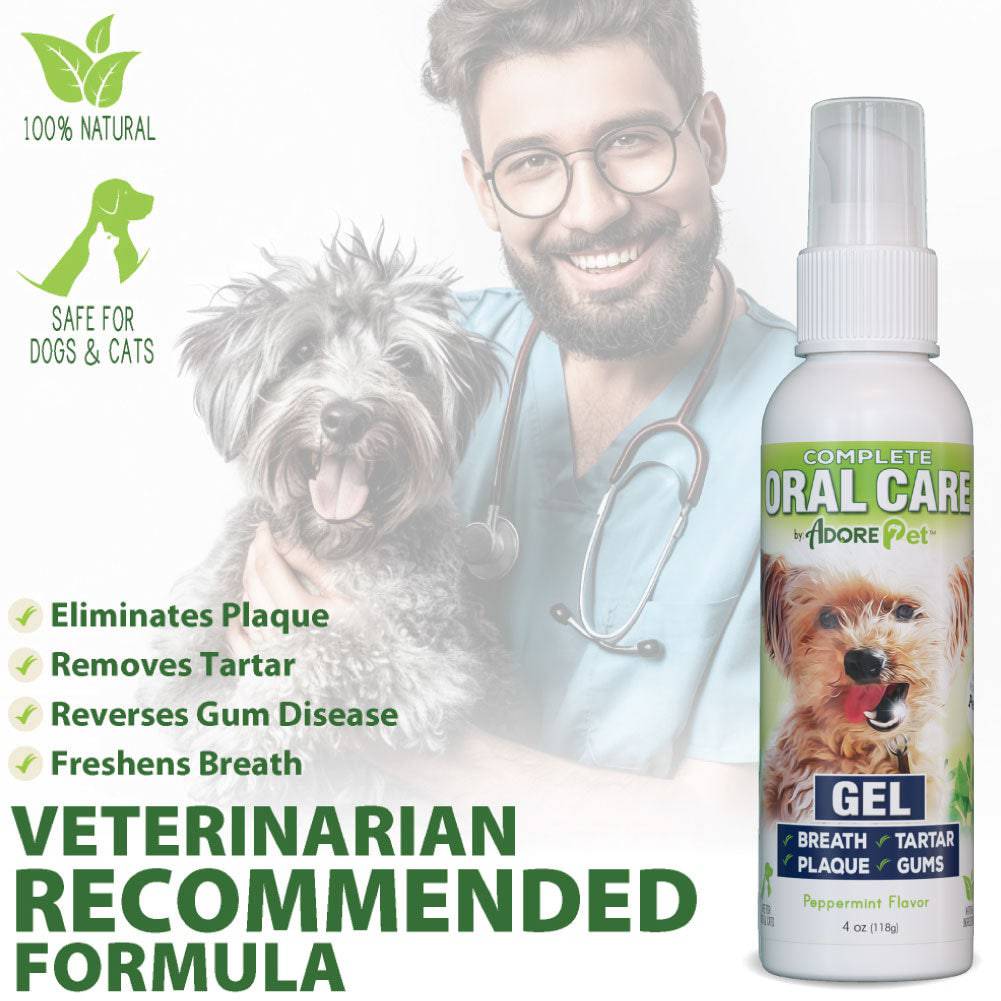 Oral Care Gel - Peppermint by Adore Pet