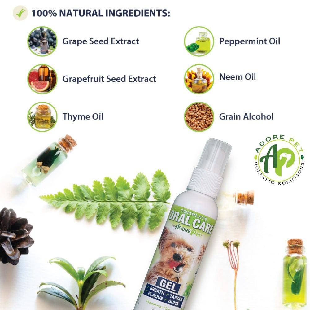 Oral Care Gel - Peppermint by Adore Pet