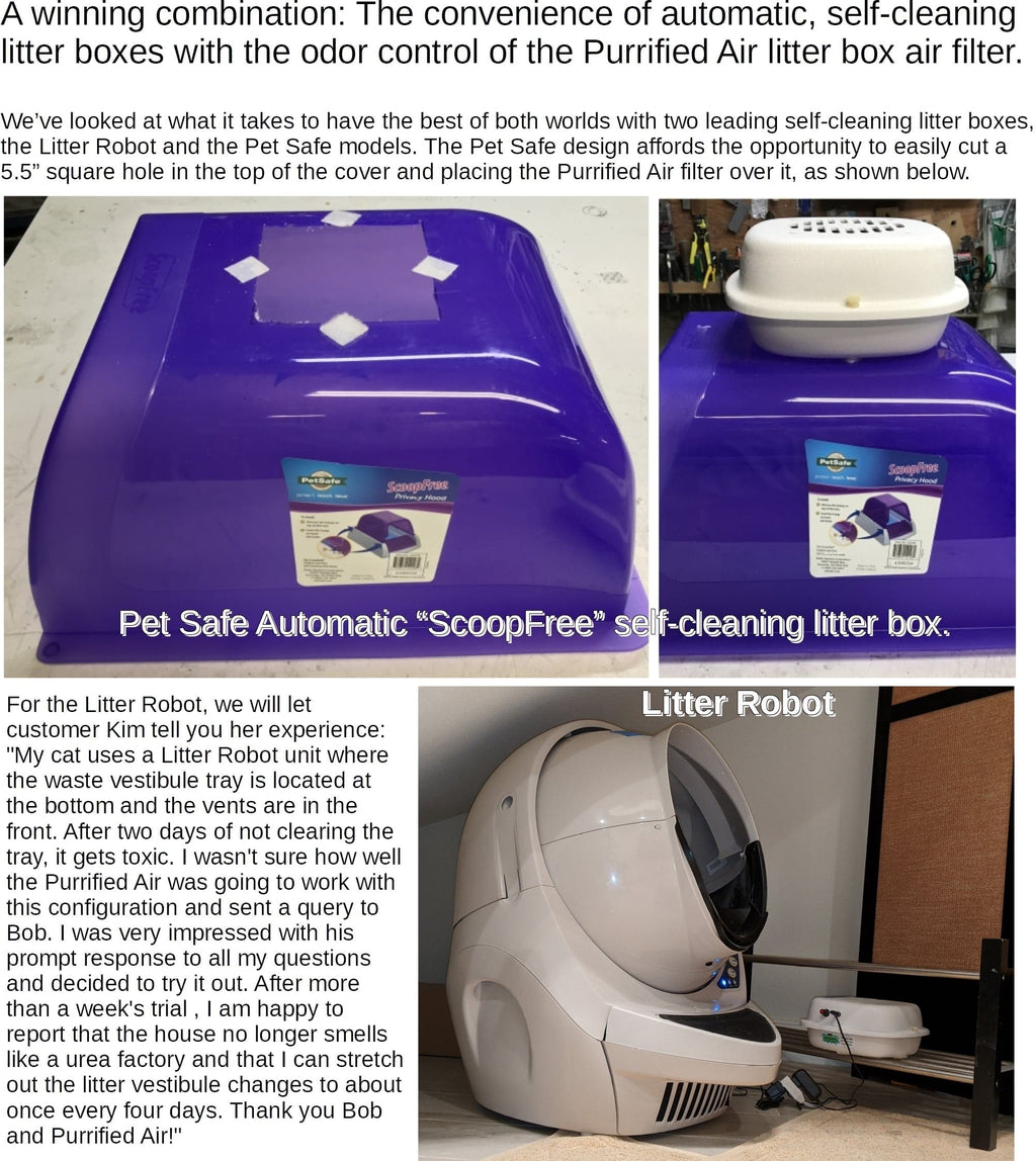 Litter Box Air Purifier by Purrified Air