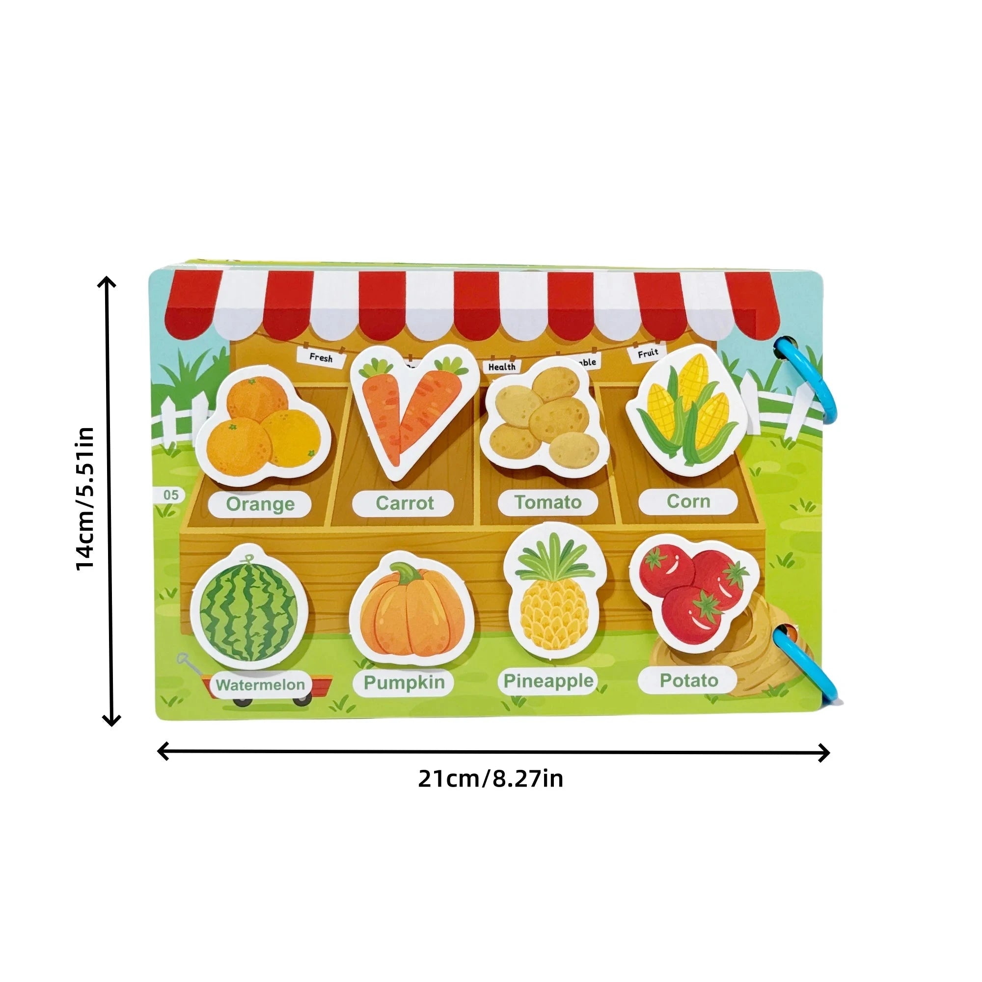 Children's Reusable Activity Books, Early Learning Educational Tools for School and Home, Fun Interactive Toys with Animal, Transportation, and Farm Themes, Matching Games, Suitable for Ages Three and up by Creative Vault Marketplace