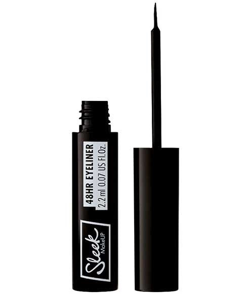 Sleek Make Up 48HR Liquid Eyeliner – Waterproof Matte Black