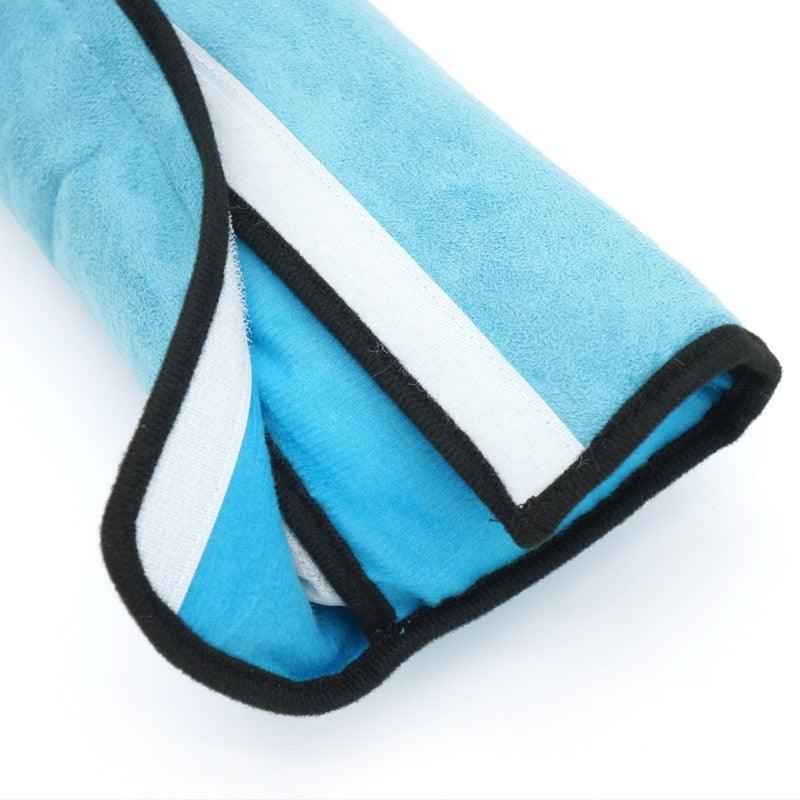 Baby Seat Belt Cover & Pillow Pad – Soft Car Seat Strap Cushion for Kids by Stevvex