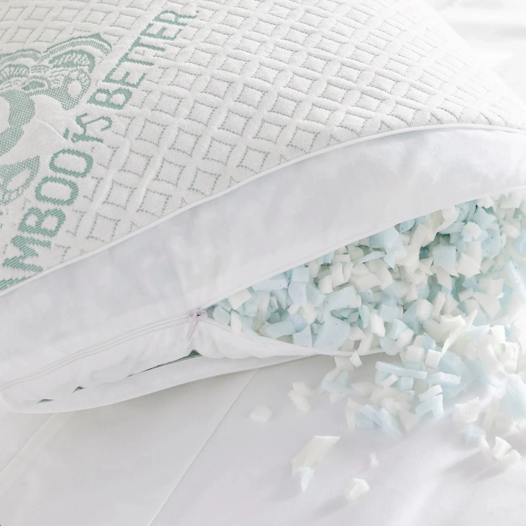 Adjustable Bamboo Cooling Pillow | Bed Pillows by Bamboo is Better