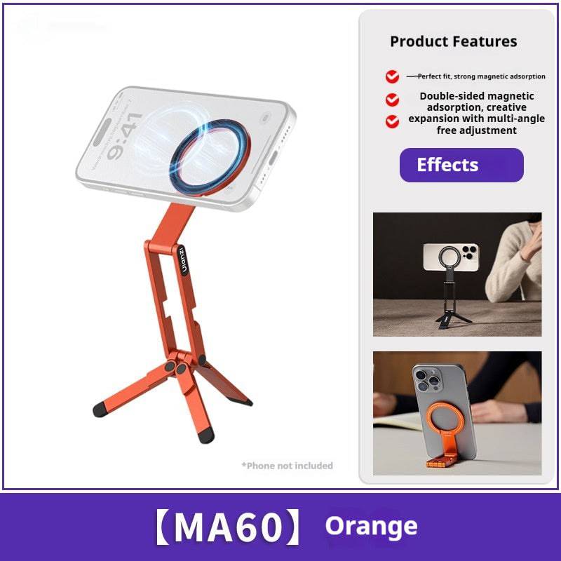 Magnetic Phone Tripod For Photography Universal Handheld Stand For Mobile Phones by Creative Vault Marketplace