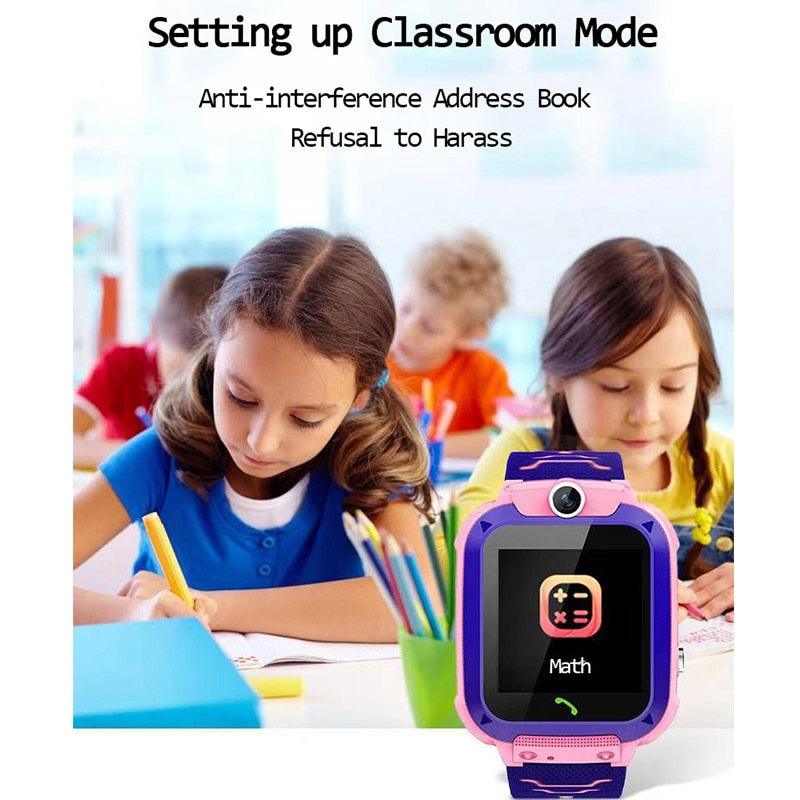 Kids Smart Watch Phone with SIM Card, GPS & HD Touch Screen by Stevvex