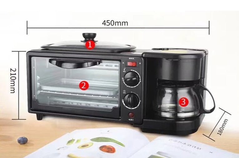 Multifunctional Breakfast Machine Small Appliances by Creative Vault Marketplace