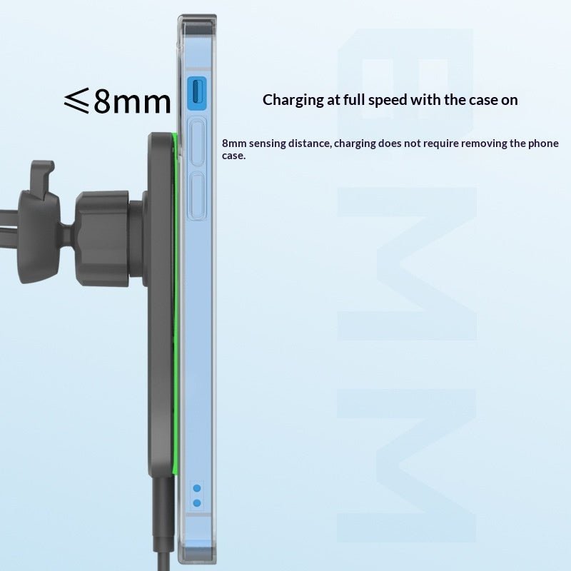 Magnetic Wireless Car Charger 15W, For Smartphones by Creative Vault Marketplace