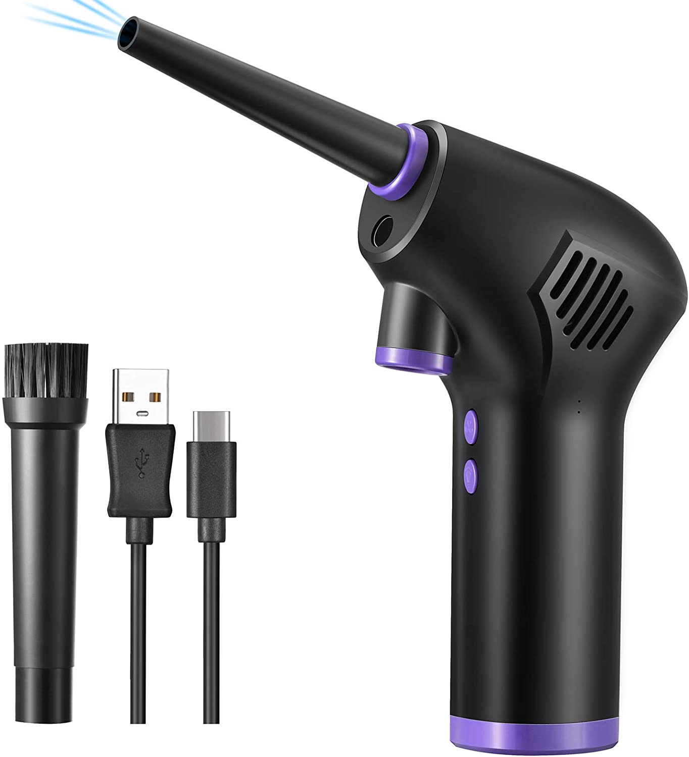 Cordless Electric Air Duster — 70m/s Blower for Keyboards, Cameras & Electronics by Creative Vault Marketplace