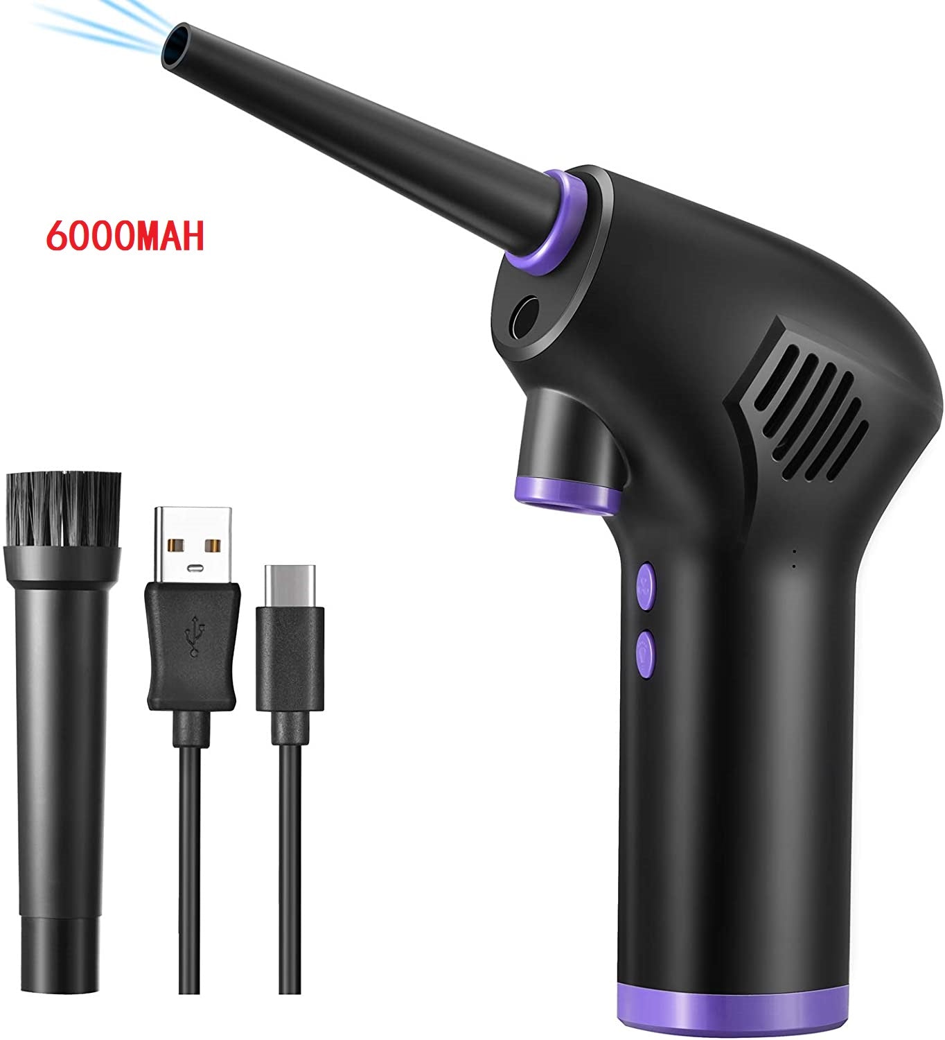 Cordless Electric Air Duster — 70m/s Blower for Keyboards, Cameras & Electronics by Creative Vault Marketplace