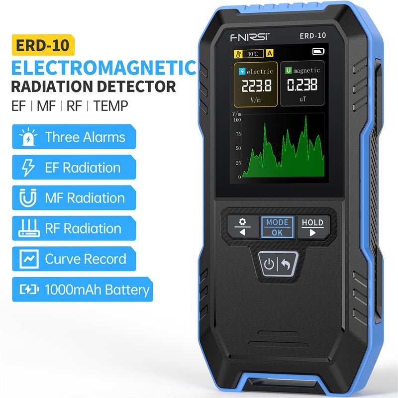 FNIRSI ERD-10 Electromagnetic Radiation Detector – EMF Meter for Home Safety by Creative Vault Marketplace
