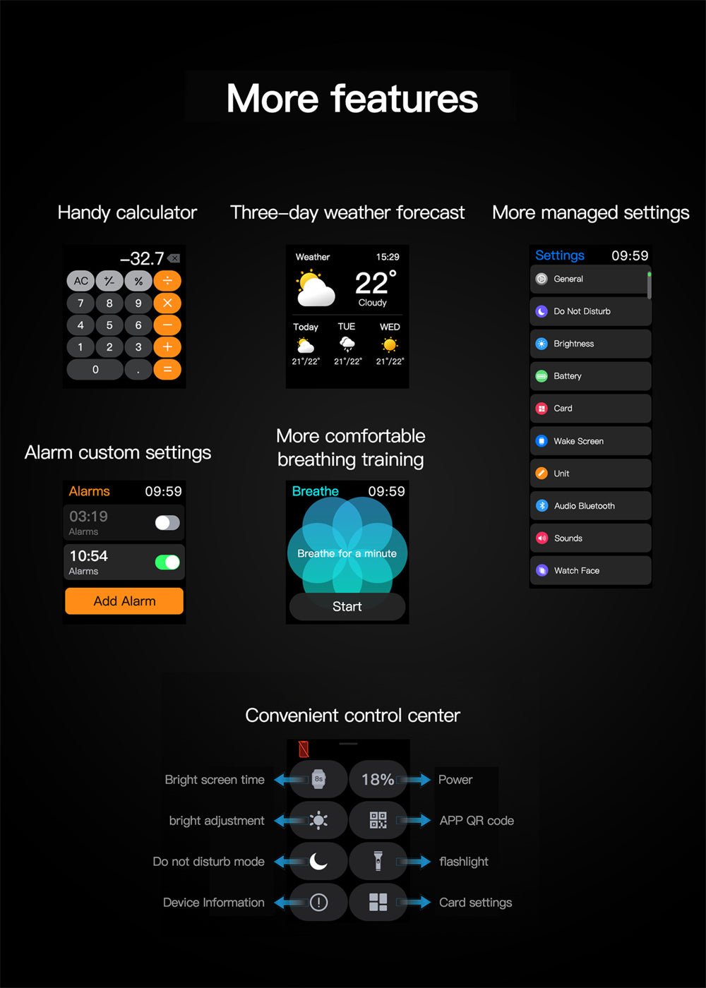 Waterproof Smart Watch with Fitness Tracking & Sport Modes by Creative Vault Marketplace
