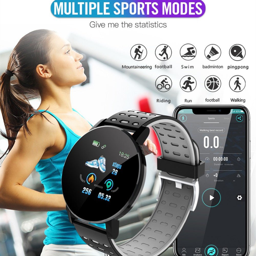 Bluetooth Smart Watch with Fitness Tracking & Call Alerts by Creative Vault Marketplace