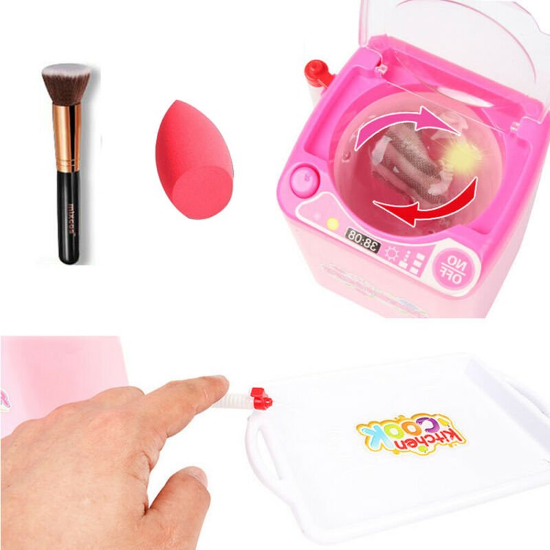 Kids Mini Washing Machine Toy — Pretend Play Kitchen Appliance by Creative Vault Marketplace