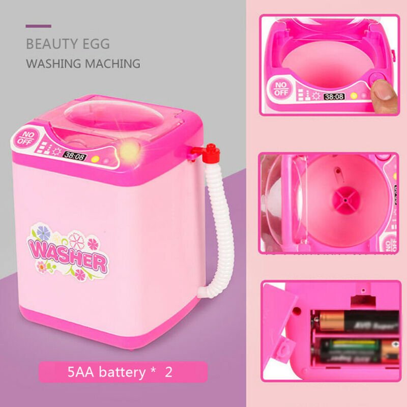 Kids Mini Washing Machine Toy — Pretend Play Kitchen Appliance by Creative Vault Marketplace