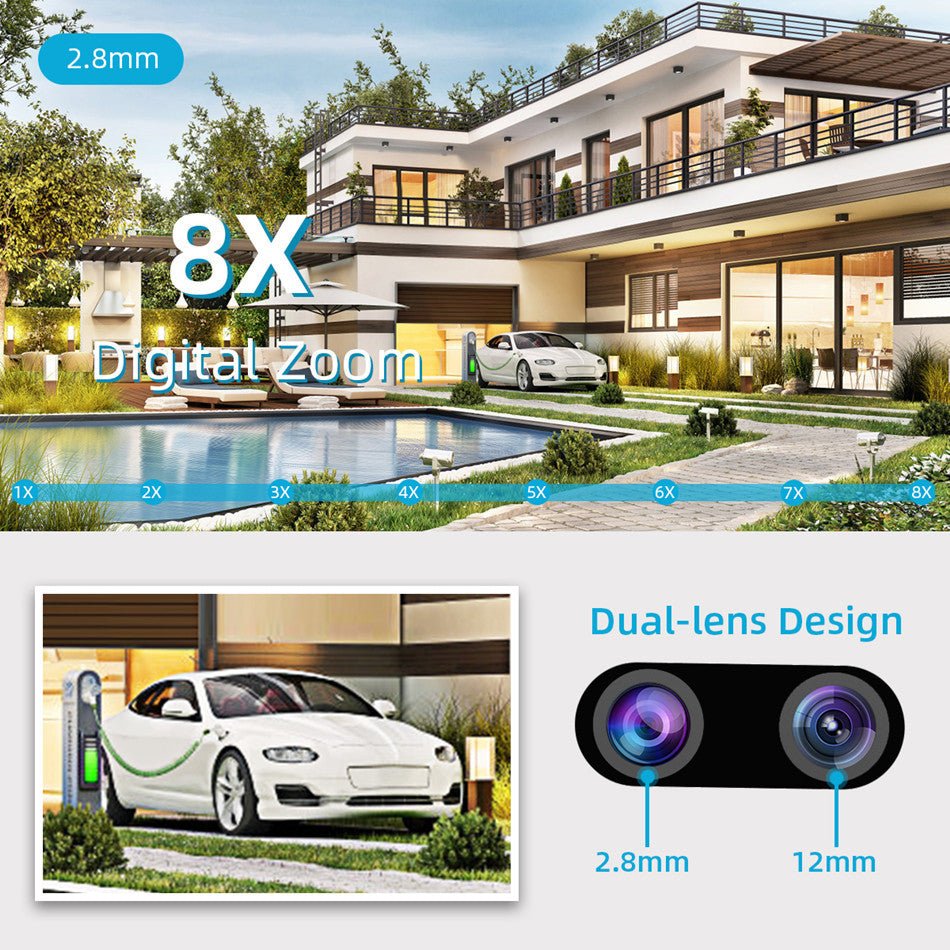 Outdoor WiFi Security Camera with HD Video & Night Vision by Creative Vault Marketplace
