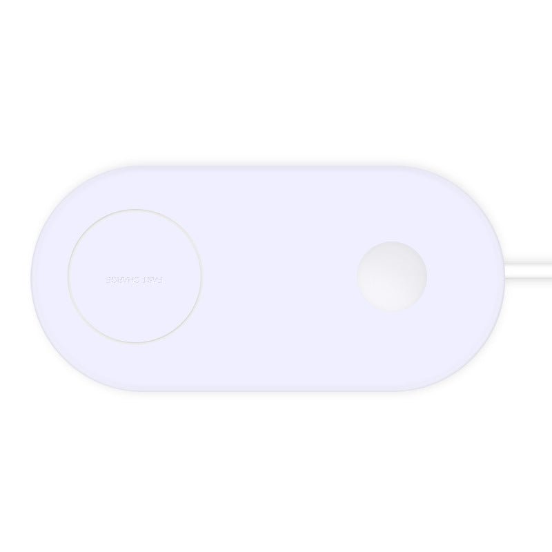 Mobile Phone Dual-charge Wireless Charger Supports Fast Charging Of Two Mobile Phones Wireless Charger by Creative Vault Marketplace