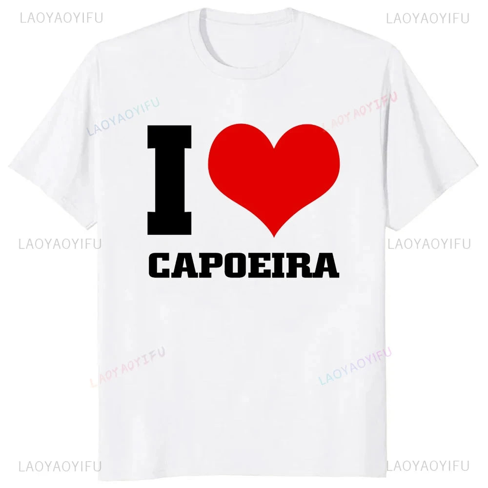 Celebrate Your Passion with the Capoeira Graphic T-shirt: Stylish, Comfortable, and Versatile by Creative Vault Marketplace