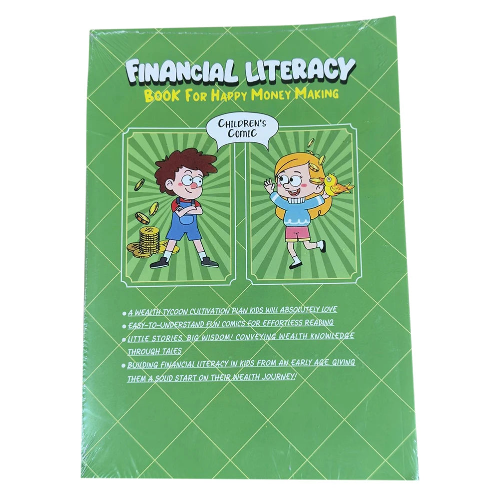 Children's Financial Intelligence Knowledge Book - Financial Thinking Cultivation Comic Version with insights for Young Learners by Creative Vault Marketplace