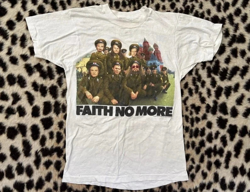 Faith No More Graphic T-Shirt - Embrace Your Rock Style with Vintage Flair by Creative Vault Marketplace