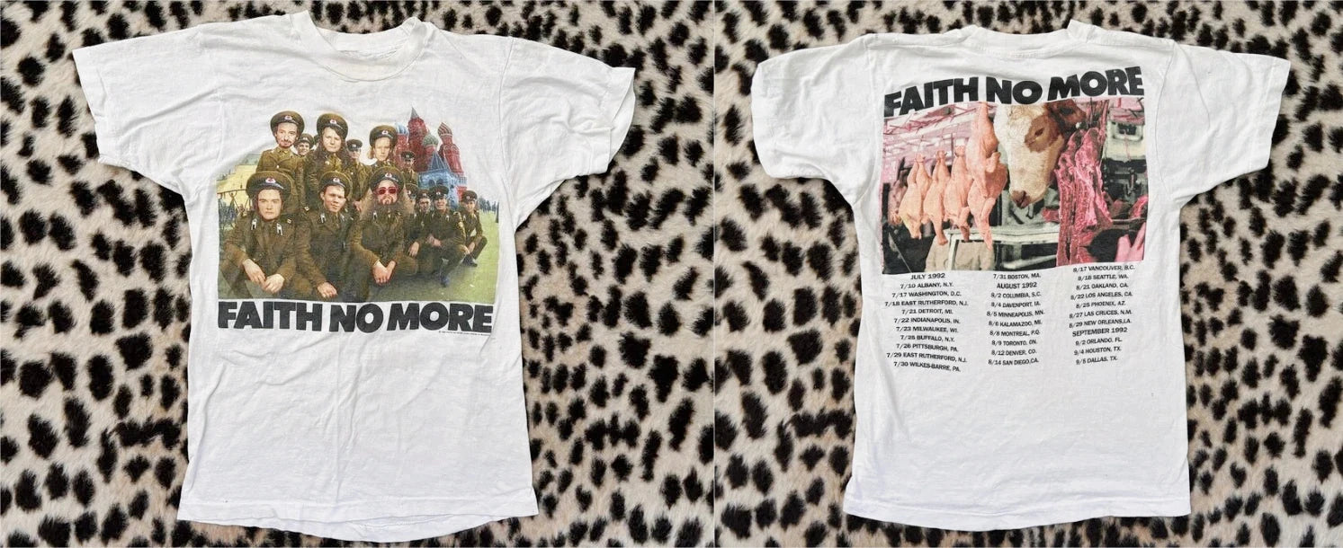 Faith No More Graphic T-Shirt - Embrace Your Rock Style with Vintage Flair by Creative Vault Marketplace