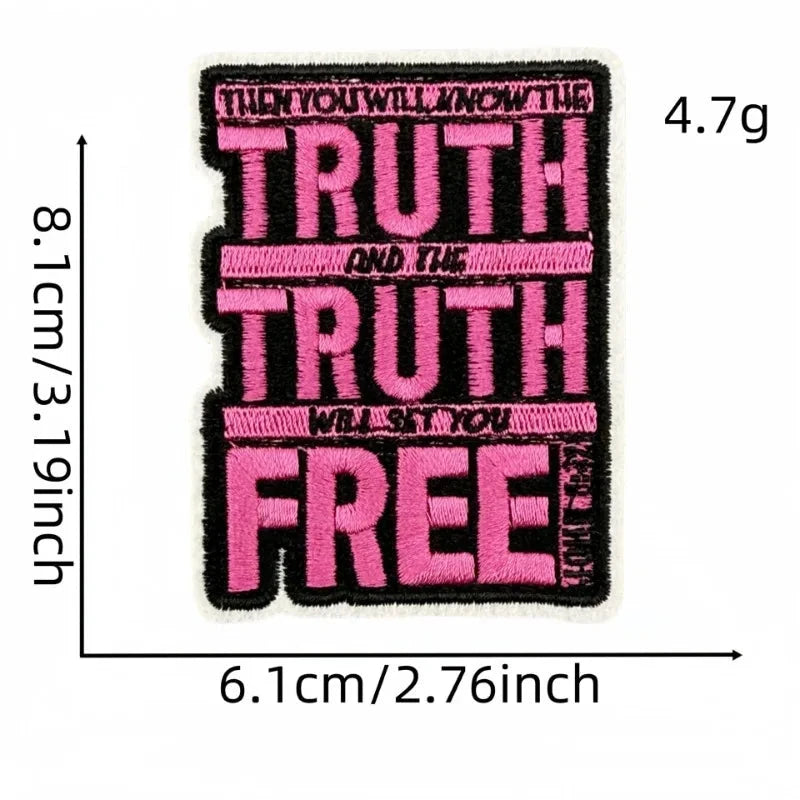 Express Your Passion with the God Faith Heart Embroidery Patch by Creative Vault Marketplace
