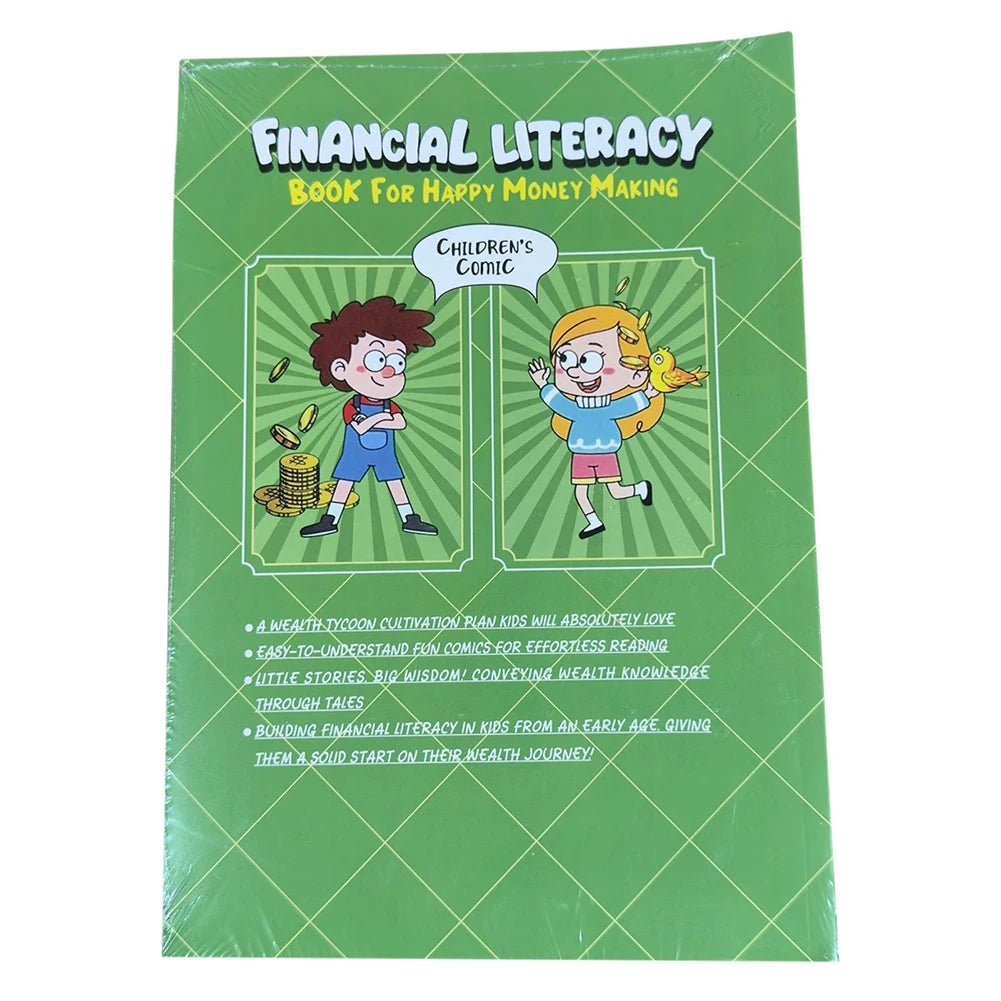 Childrens Financial Intelligence Knowledge Book for Kids Develop Future Millionaire Mindset Financial Thinking Cultivation Comic by Creative Vault Marketplace