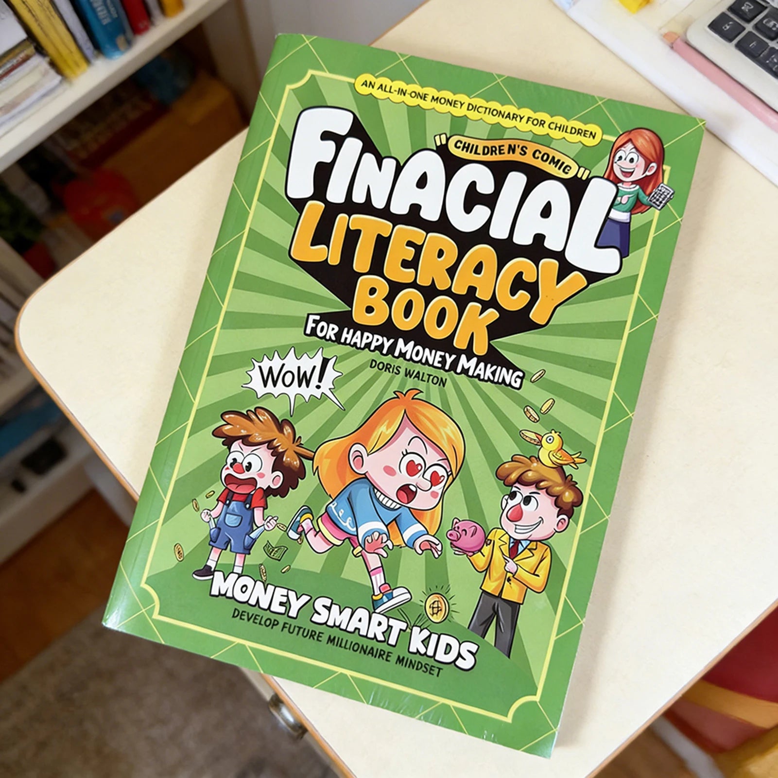 Childrens Financial Intelligence Knowledge Book for Kids Develop Future Millionaire Mindset Financial Thinking Cultivation Comic by Creative Vault Marketplace