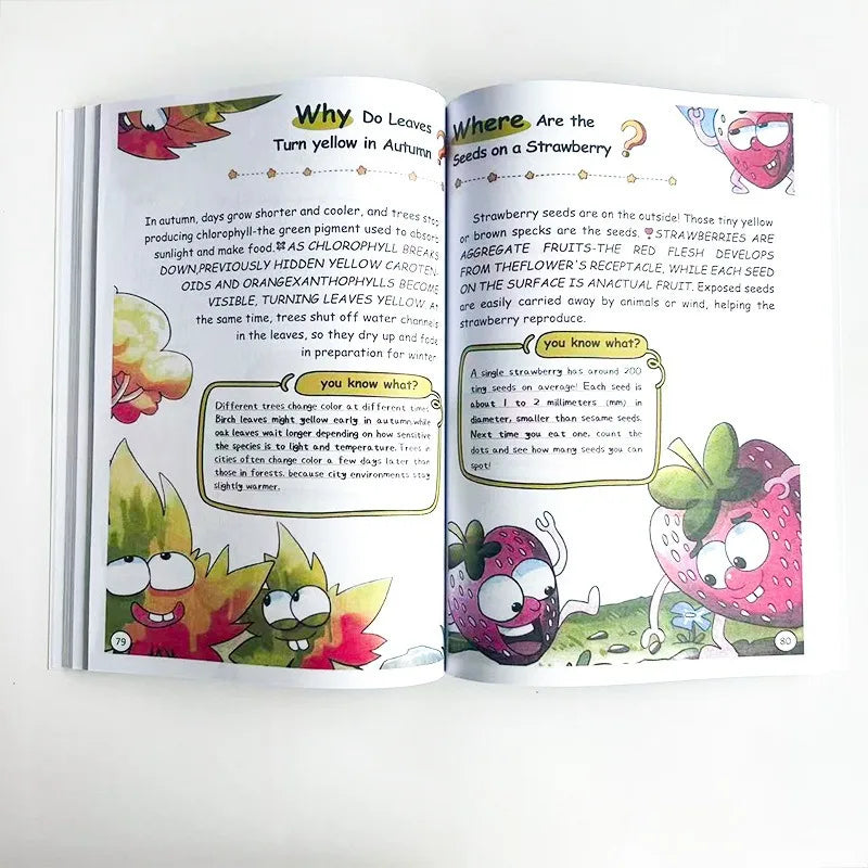 100000 Whys Children Science Book, Daily Reading Encyclopedia, Homeschool Educational Gift for Kids books book by Creative Vault Marketplace