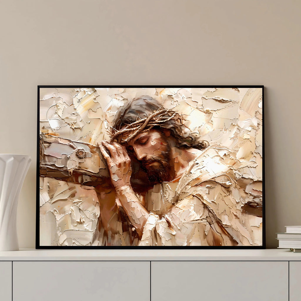 Retro Classic Traditional Faith Church Christian Jesus Poster Canvas Art Painting Prints Home Room Wall Pictures Decoration Gift by Creative Vault Marketplace