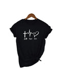 Inspirational Faith Hope Love T-Shirt: Wear Your Beliefs with Confidence by Creative Vault Marketplace