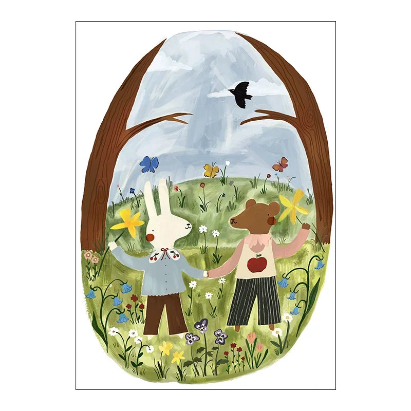 Newborn Photography Background Painting 25simple Nordic Ins Art Poster Decorative Painting Core Sticker Children's Room Painting by Creative Vault Marketplace