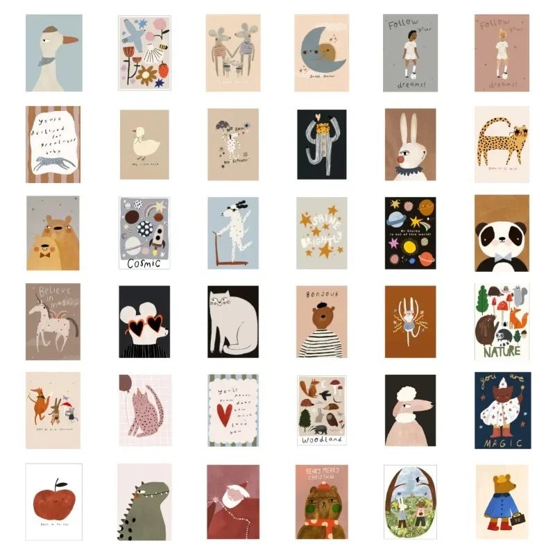 Newborn Photography Background Painting 25simple Nordic Ins Art Poster Decorative Painting Core Sticker Children's Room Painting by Creative Vault Marketplace