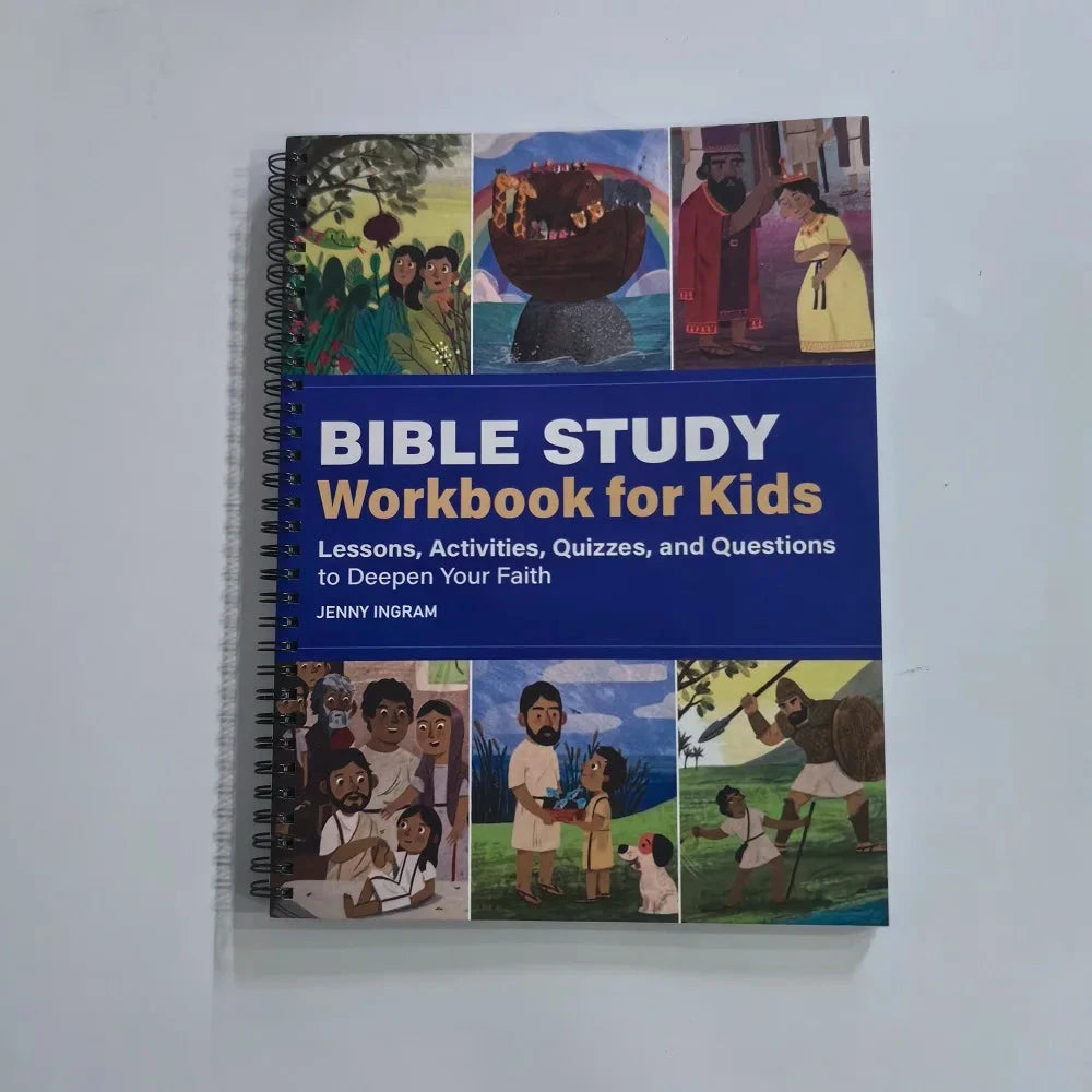Bible Study Workbook for Kids: Engaging Lessons and Fun Activities to Build Faith by Creative Vault Marketplace