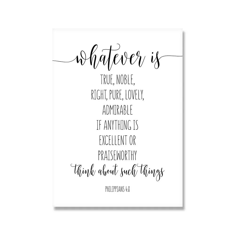 Christian Quotes Canvas Painting - Bible Verse Poster and Prints Love Is Patient Love Letter Wall art Print Posters on the Wall by Creative Vault Marketplace