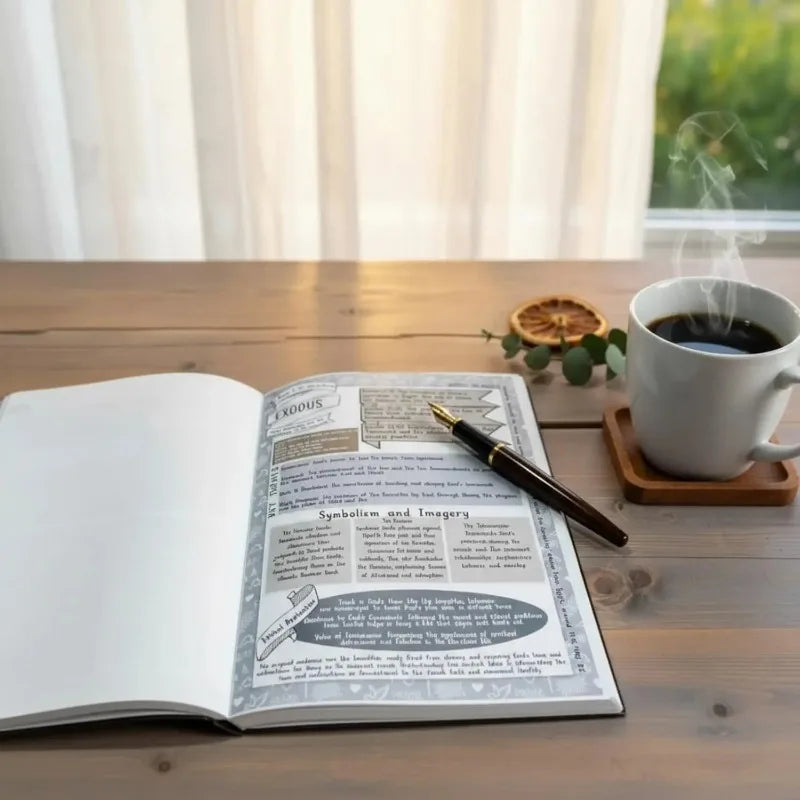 Christian Bible Study Journal with Book-by-Book Scripture Notes Prayer Reflection Pages Devotional Learning Workbook Gift by Creative Vault Marketplace