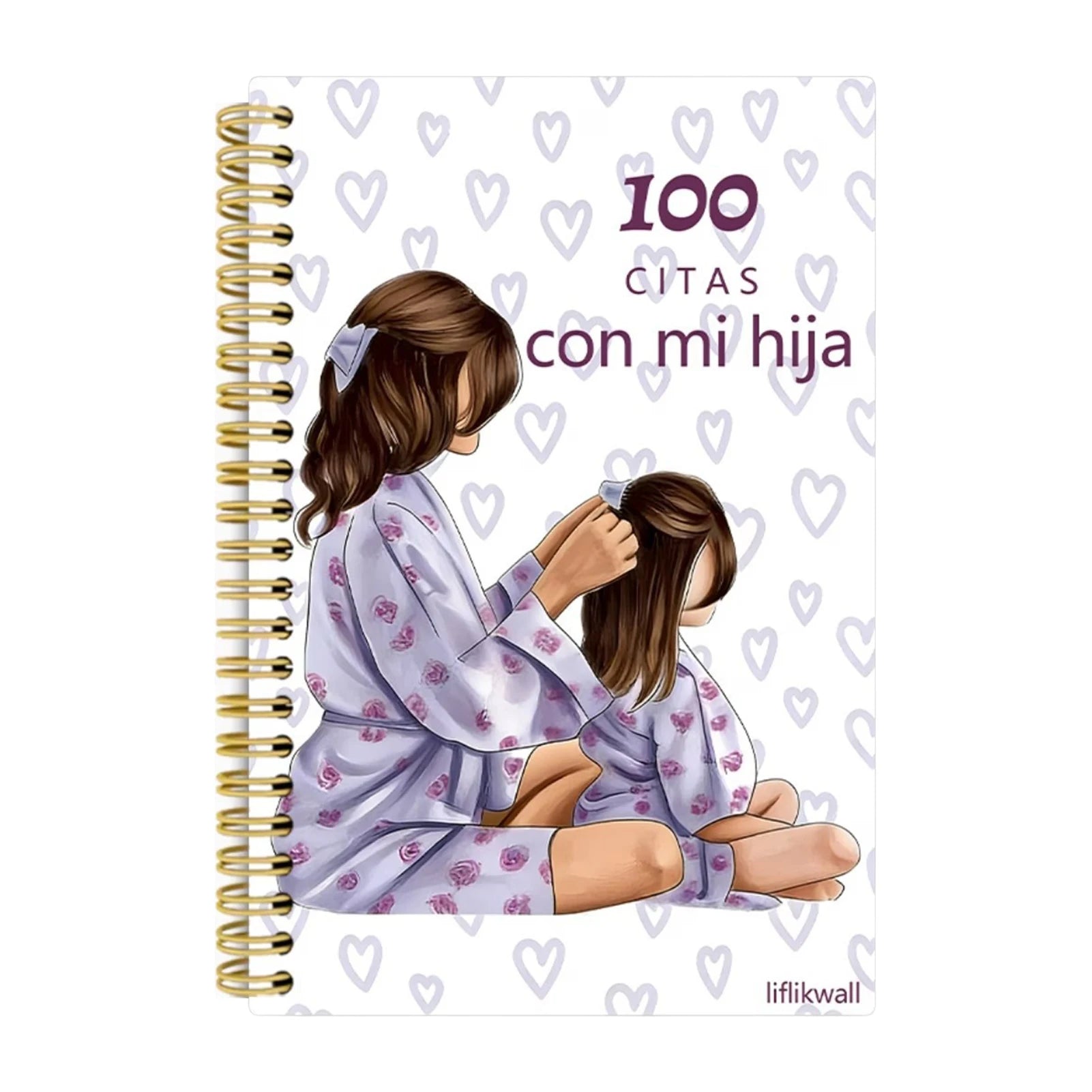 Hardcover Mother Daughter Memory Book 100 Date Journal With Photo Space Smooth Paper Daily Diary Gift For Mothers Daughters by Creative Vault Marketplace