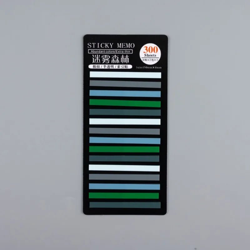 Journal GO 300sheets Index Tabs Self Adhesive Page Markers File Seperator Sticky Notes Classify Files Flags Planner Note Pads by Creative Vault Marketplace