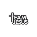 Embrace Your Faith with the Team Jesus Enamel Pin | Inspirational Christian Jewelry by Creative Vault Marketplace