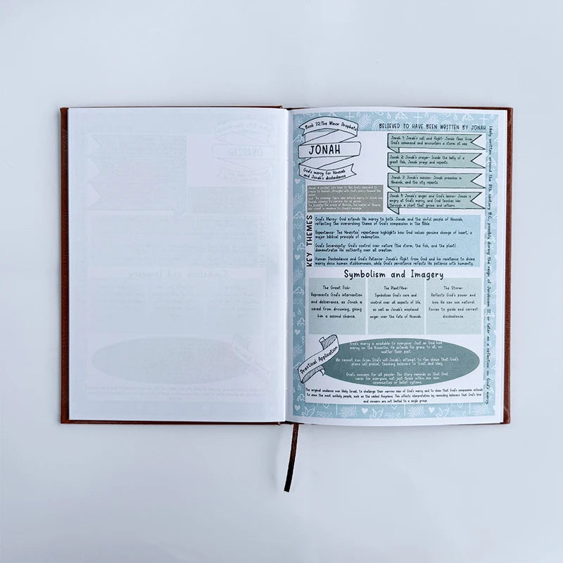 Bible Study Guides: Study Plan Guide, Christian Devotional Record Notebook, Faith and Knowledge Deepening Journal, Durable Hardcover with Bookmark Strap, Religious Gift by Creative Vault Marketplace
