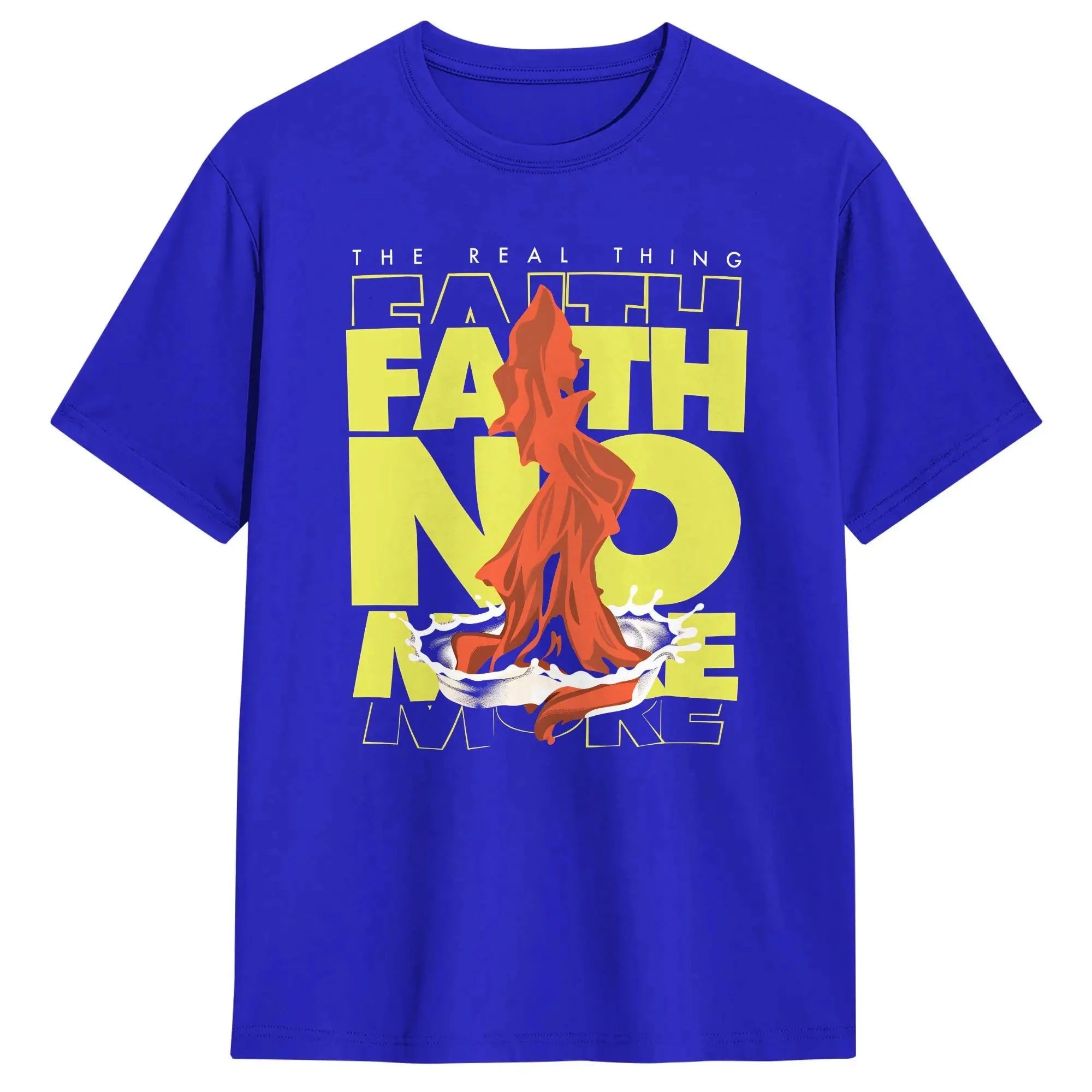 Faith No More Hd Logo T Shirt Men's Y2K Casual T Shirts Summer O-Neck Fashion Tee Shirt Pattern Big Size Clothing by Creative Vault Marketplace