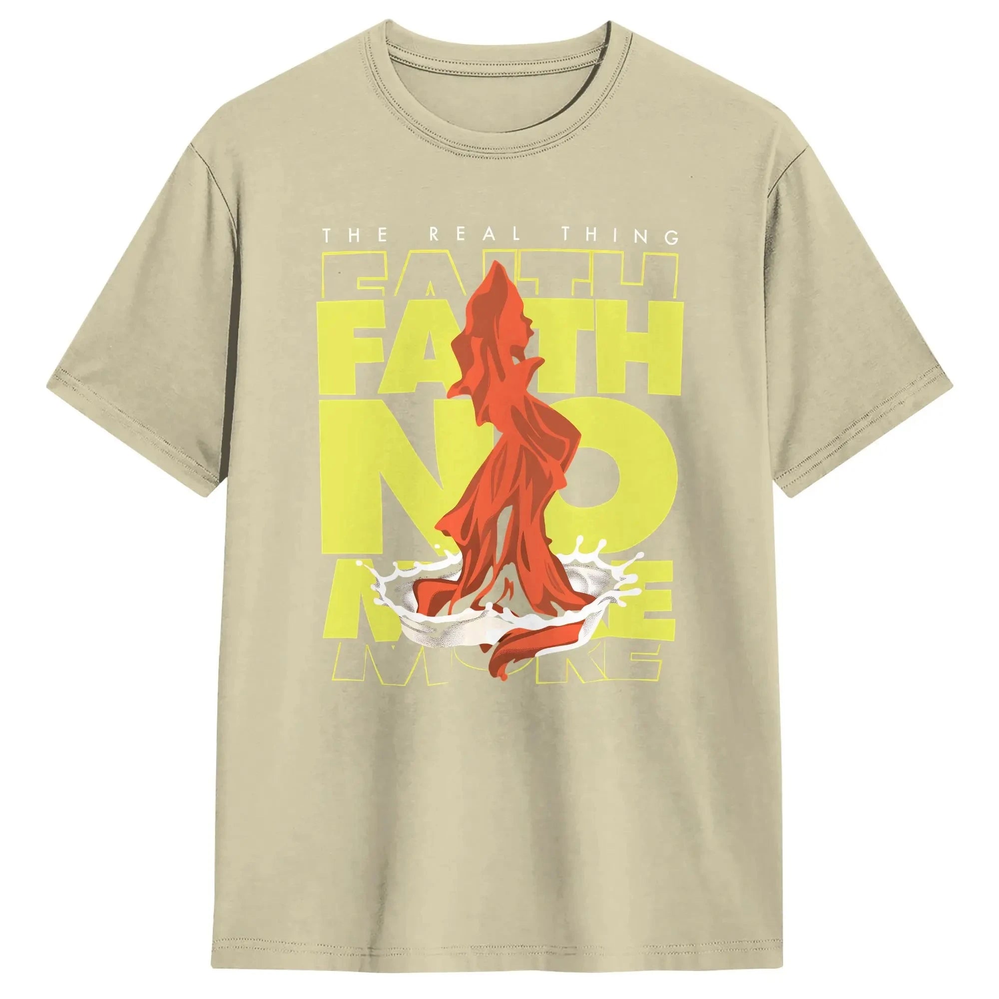 Faith No More Hd Logo T Shirt Men's Y2K Casual T Shirts Summer O-Neck Fashion Tee Shirt Pattern Big Size Clothing by Creative Vault Marketplace