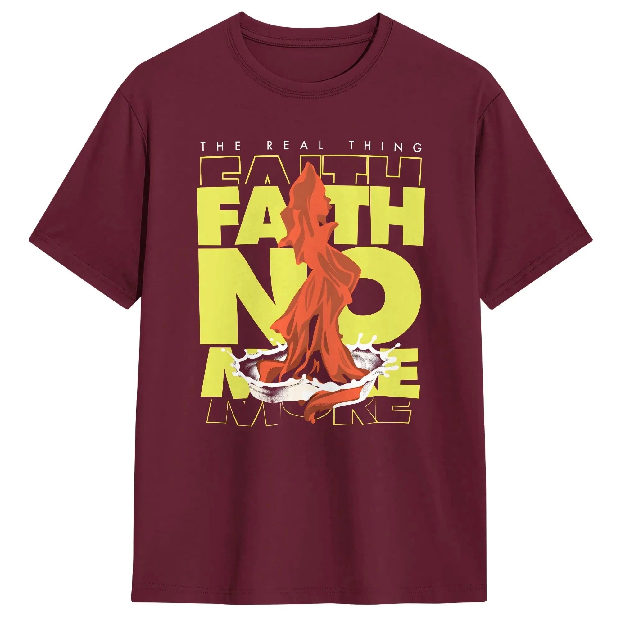 Faith No More Hd Logo T Shirt Men's Y2K Casual T Shirts Summer O-Neck Fashion Tee Shirt Pattern Big Size Clothing by Creative Vault Marketplace