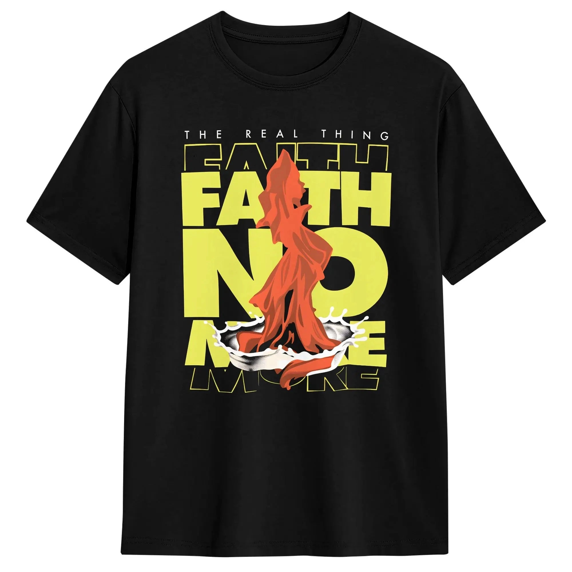 Faith No More Hd Logo T Shirt Men's Y2K Casual T Shirts Summer O-Neck Fashion Tee Shirt Pattern Big Size Clothing by Creative Vault Marketplace