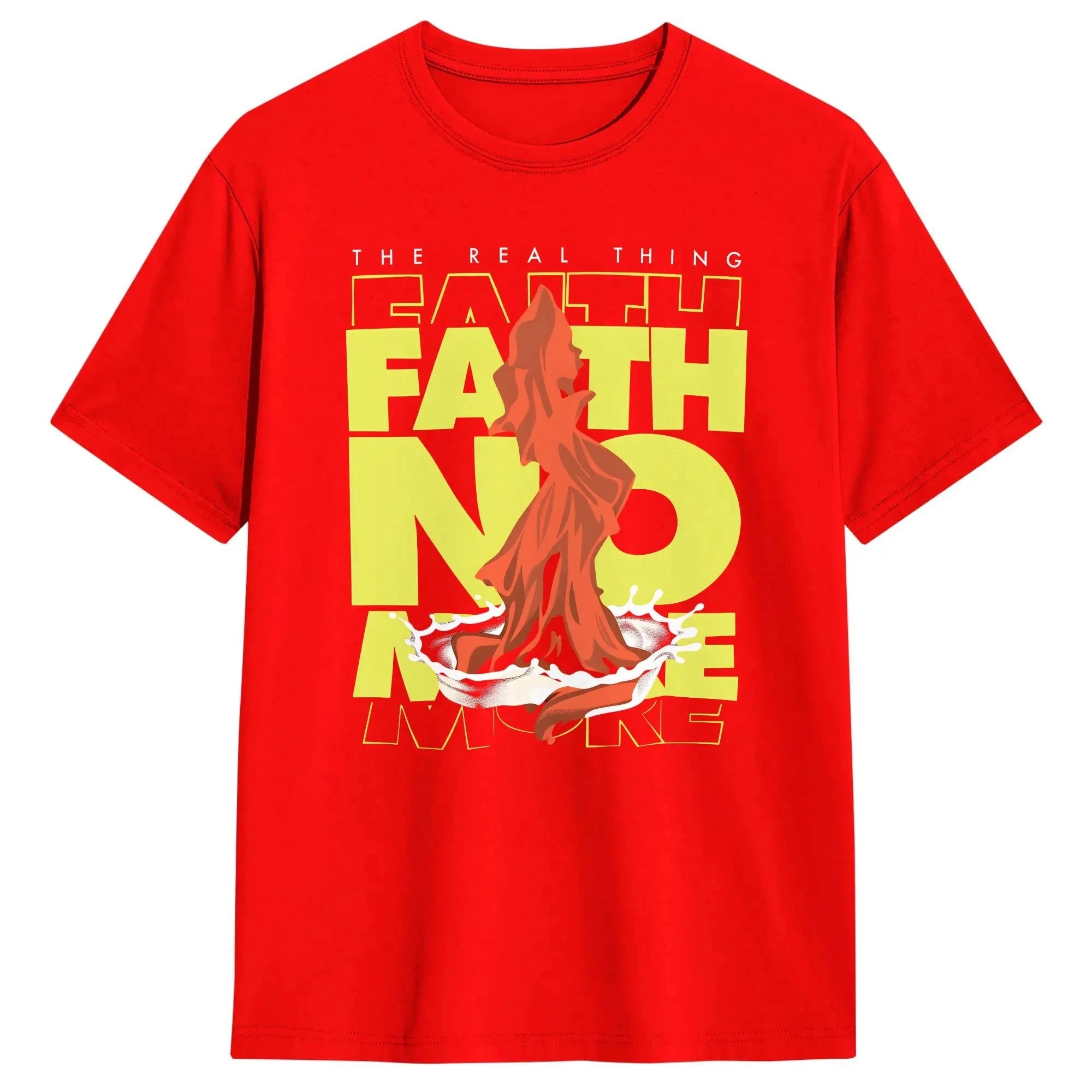 Faith No More Hd Logo T Shirt Men's Y2K Casual T Shirts Summer O-Neck Fashion Tee Shirt Pattern Big Size Clothing by Creative Vault Marketplace